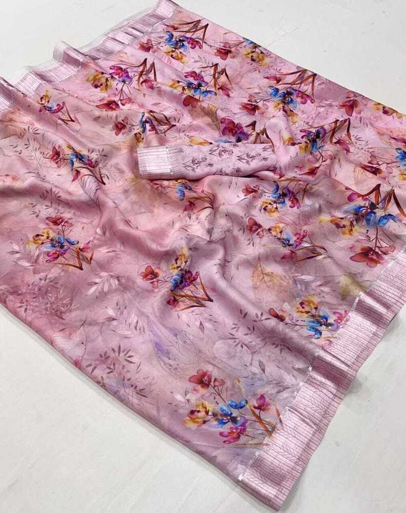 Satin Border Soft Silk Saree