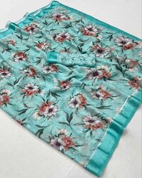 Satin Border Soft Silk Saree
