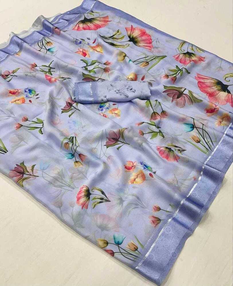 Satin Border Soft Silk Saree