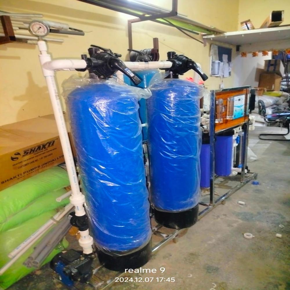 500 Lph FRP Reverse Osmosis Plant