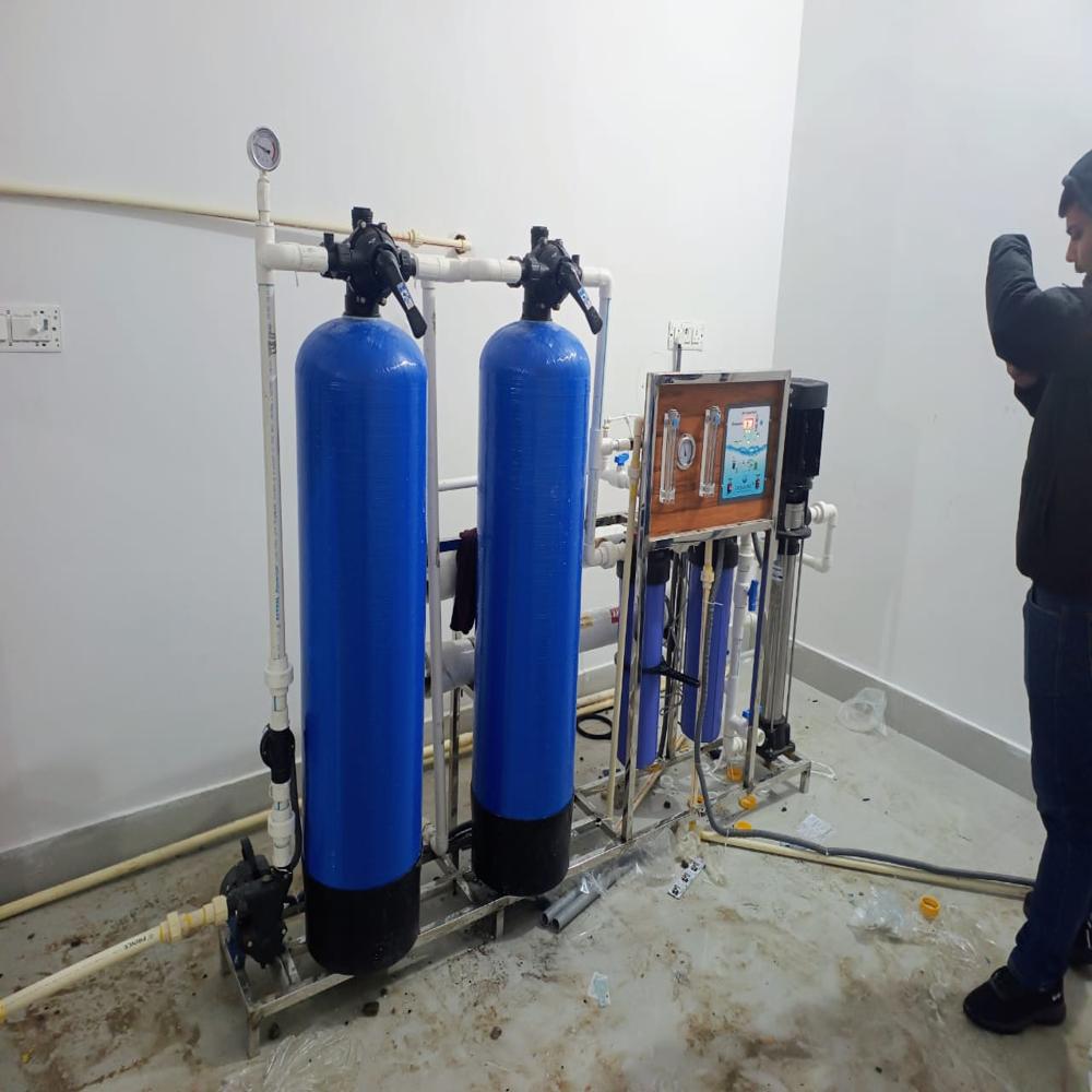 500 Lph FRP Reverse Osmosis Plant