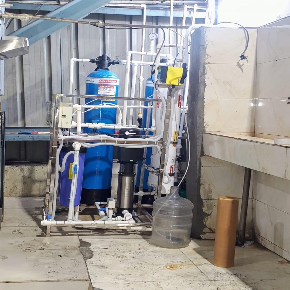 500 Lph FRP Reverse Osmosis Plant