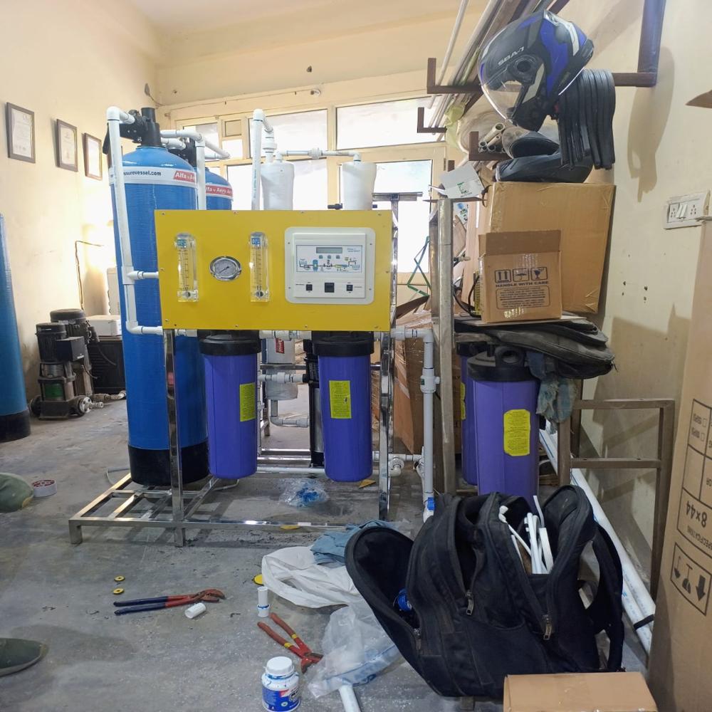 500 Lph FRP Reverse Osmosis Plant