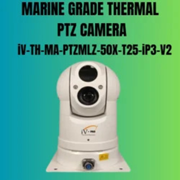 Long Range Marine Grade Thermal Ptz Camera Day 6 Km & Night 3Km - - Iv-Th-Ma-Ptzmlz-50X-T25-Ip3-V2 - Application: Outdoor