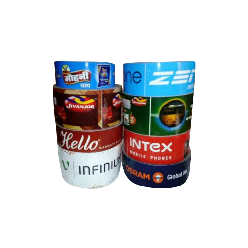 Shelf Strip Branding Tape - Color: Multi Color