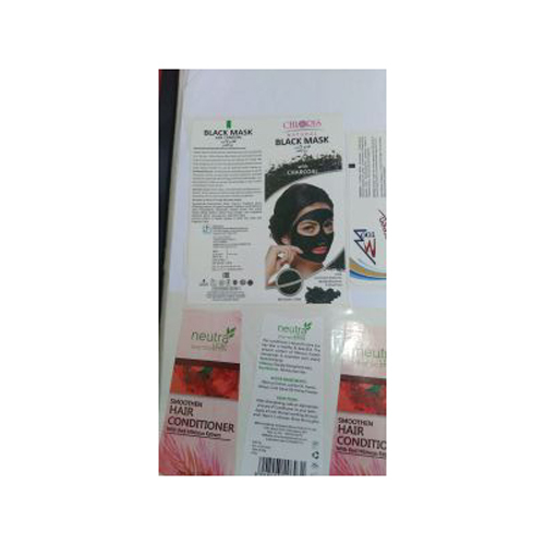 Rectangular Label Sticker - Color: Multicolor