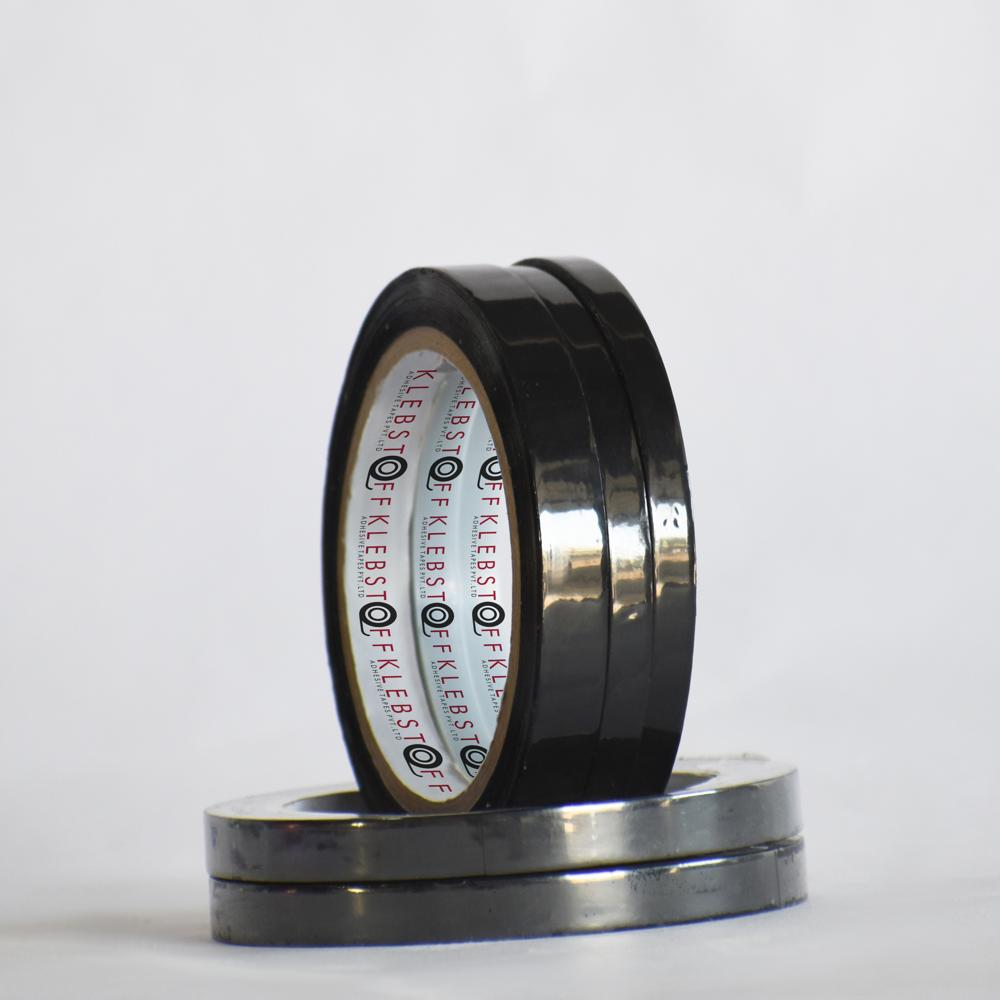 Polyester Insulation Tape B Class Black 55 mic