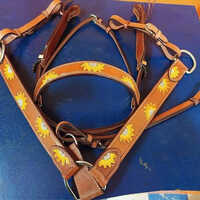 Leather Horse Headstall - Color: All Colors