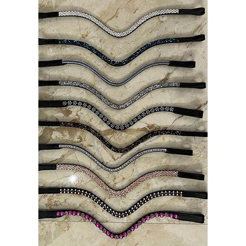 Handmade Leather Horse Browbands