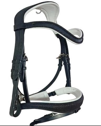 Top Grade Black Western Leather Horse Bridle - Color: All Colors