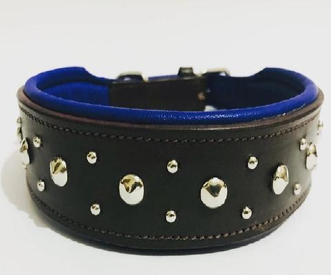 Luxury Customizable Genuine Leather Dog Collar