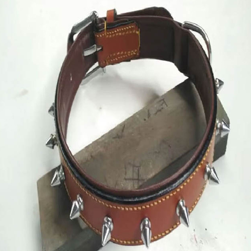 Durable Genuine Leather Dog Collar