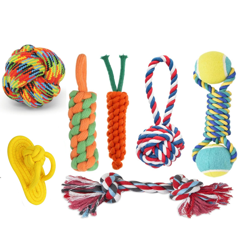 Heavy Duty Dental Dog Toys - Color: As Per Availability
