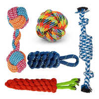 Eco-Friendly 5-Pack Dog Chew Toys