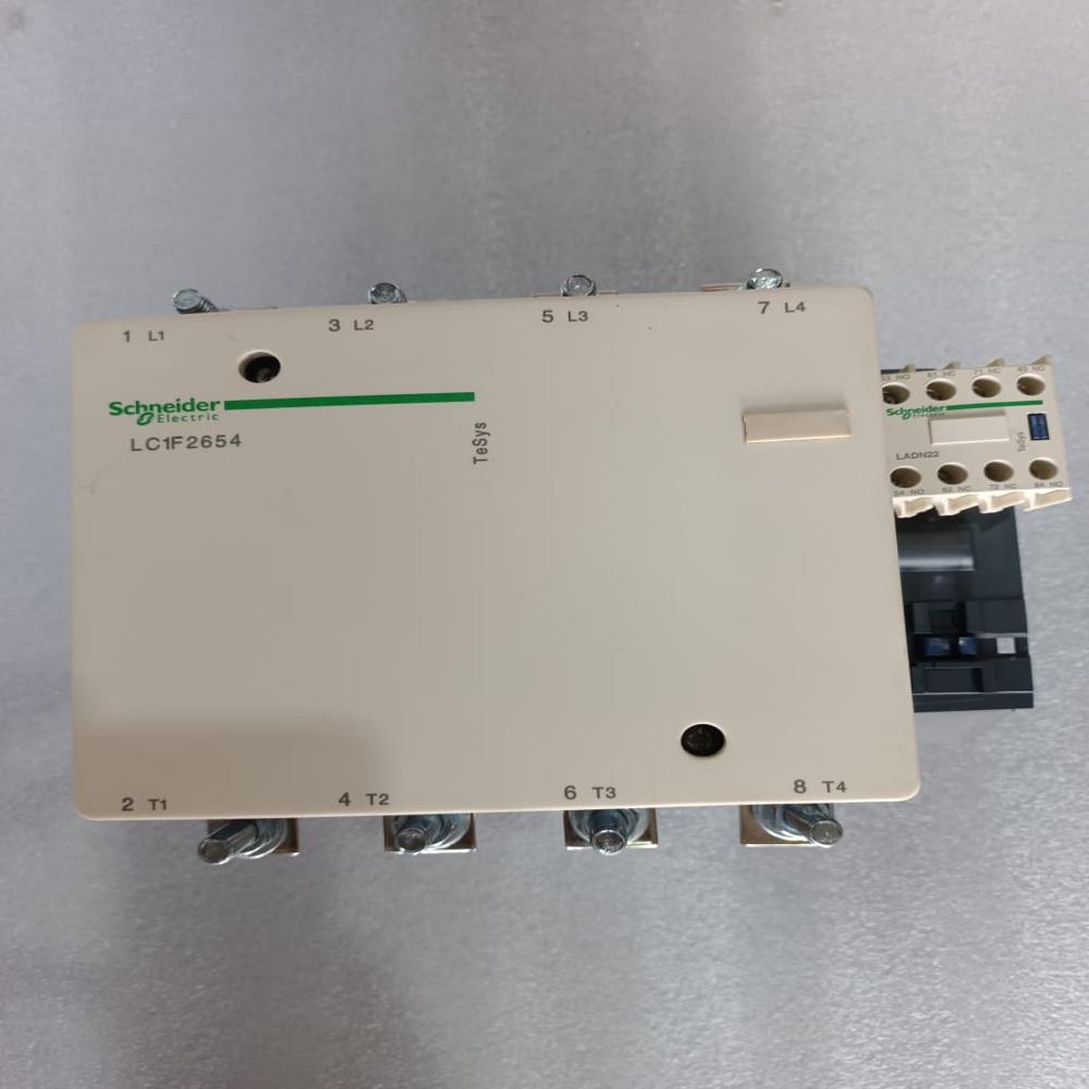 Used Schneider Lc1F2654 4Pole Contactor Schineider 265Amp Power Contactor - Frequency: 50/60 Hertz (Hz)