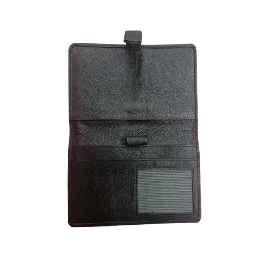 Rfid Leather Checkbook Wallet - Color: Different Available