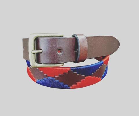 Equestrian Genuine Cowhide Belt