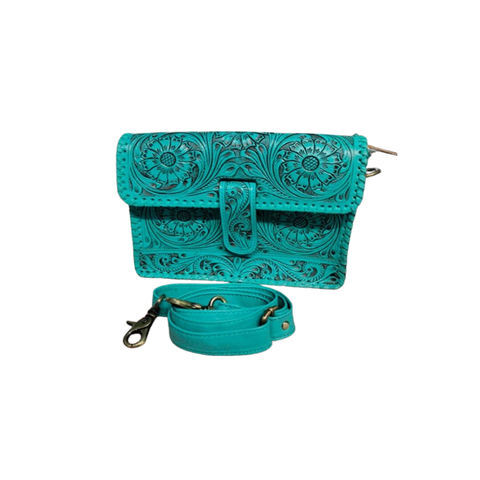 Antique Handmade Goat Leather Handbag - Color: Different Available