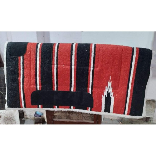 Horse Saddle Pad With Fur Lining