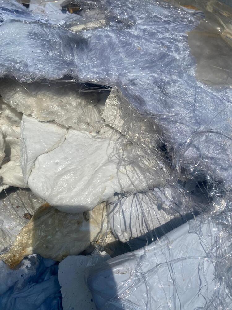 Polyester Waste Popcorn