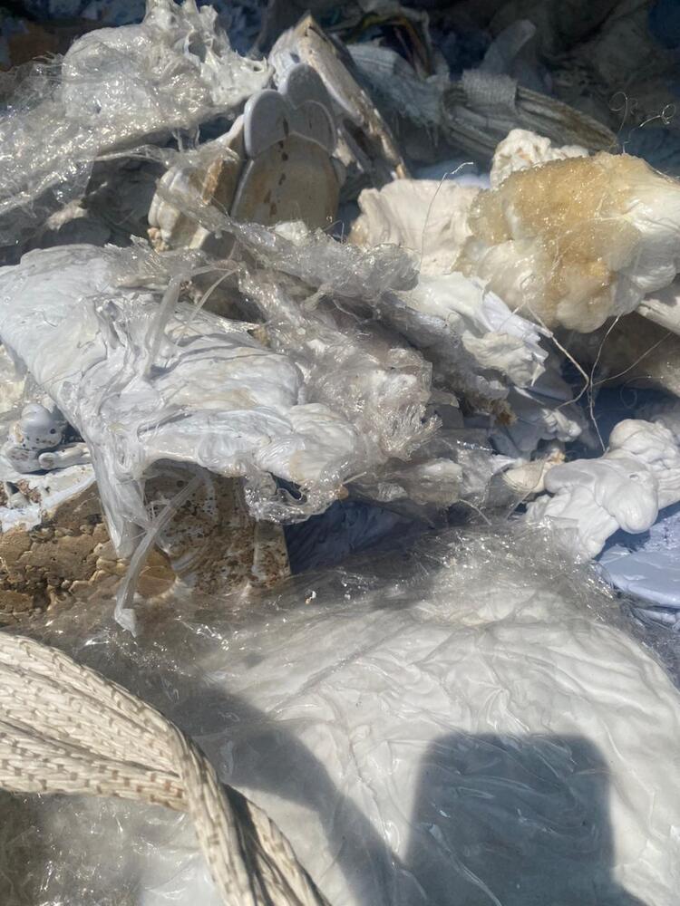 Polyester Waste Popcorn