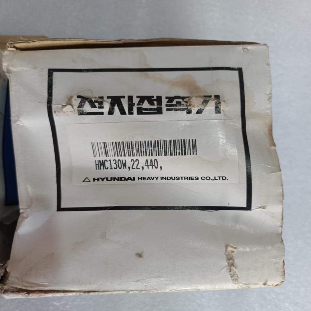 New Hyundai 130a Contactor Hyundai Hmc130w22 Magnetic Contactor 380/440v - Frequency: 50/60 Hertz (Hz)