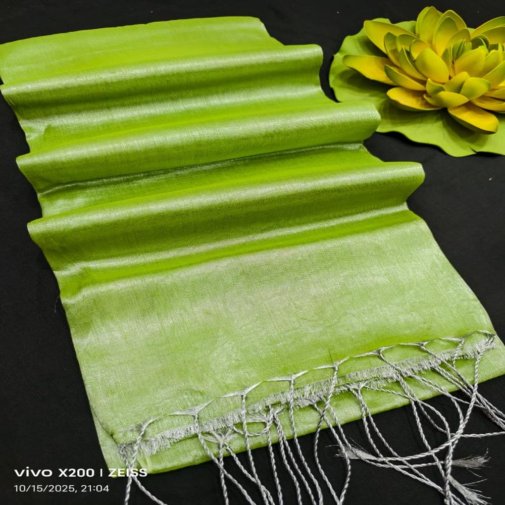 Traditional South Indian Border Tissue Cotton Saree