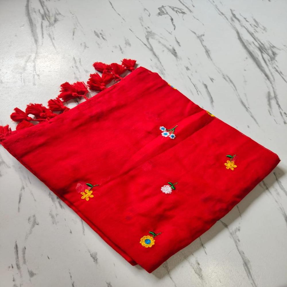 Mul mul cotton saree