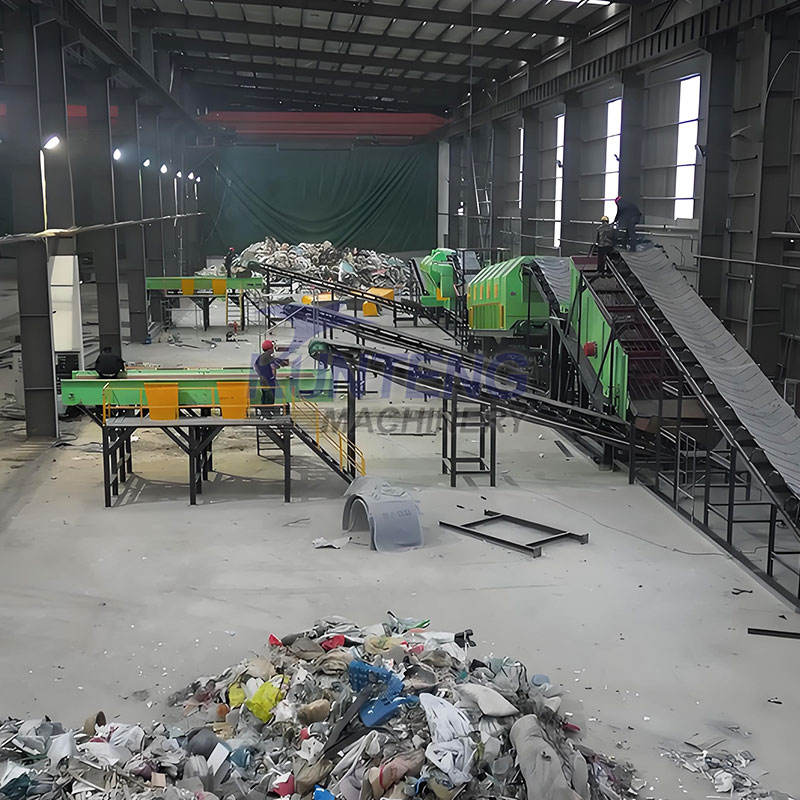 Construction Waste Sorting Recycling Equipment Mixed Msw Segregation Unit - Output: 8 Ton/Hr