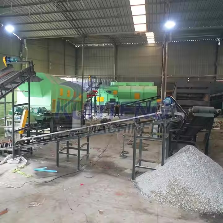 Construction Waste Sorting Recycling Equipment Mixed Msw Segregation Unit - Output: 8 Ton/hr