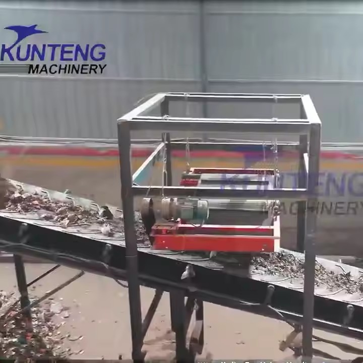 Construction Waste Sorting Recycling Equipment Mixed Msw Segregation Unit - Output: 8 Ton/hr