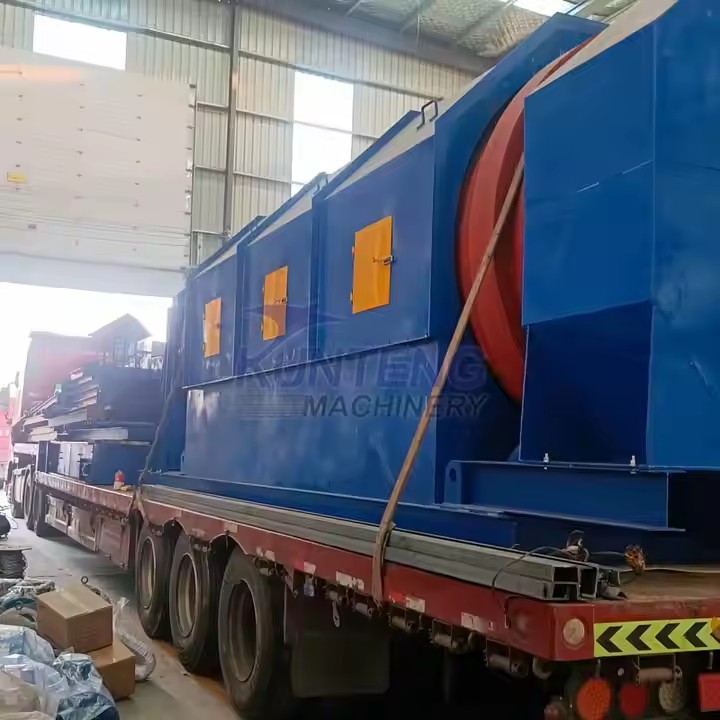 Construction Waste Sorting Recycling Equipment Mixed MSW Segregation Unit