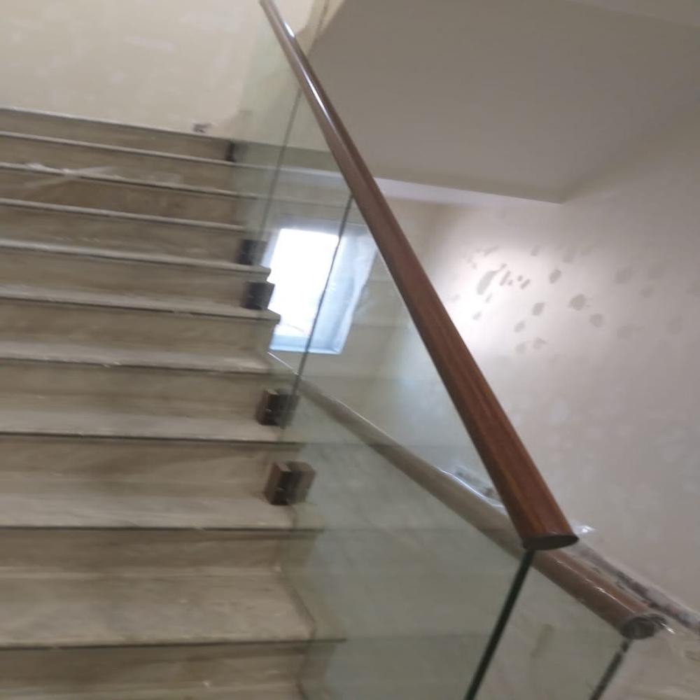 Stair Glass Railing