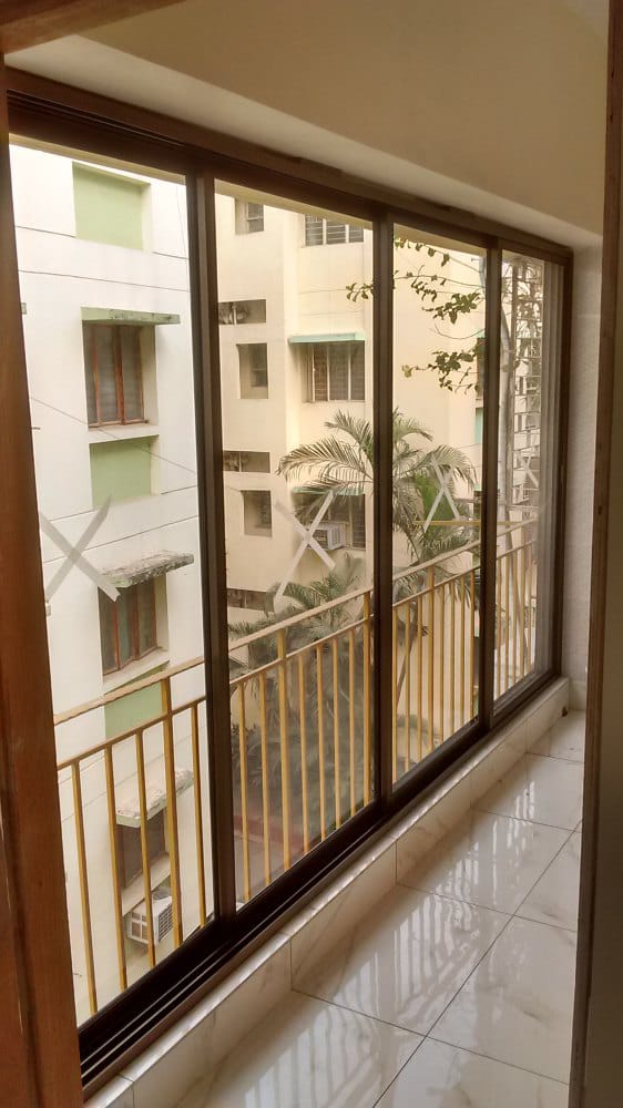 Domal Sliding Window - Color: White