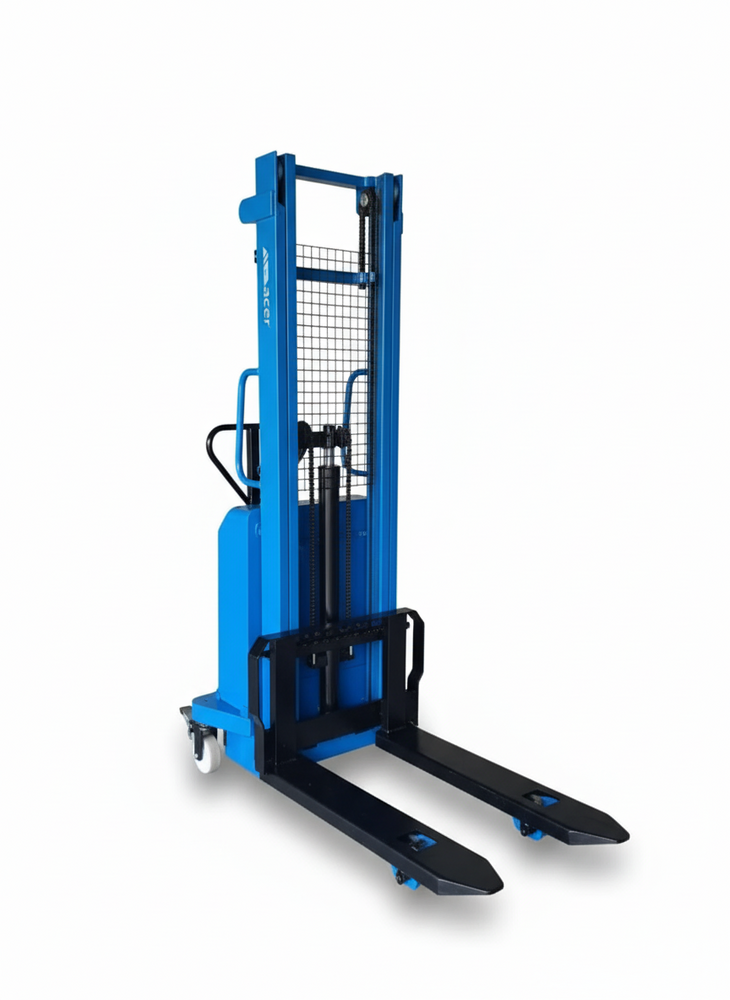 2 Ton Semi Electric Stacker - Attributes: Strong