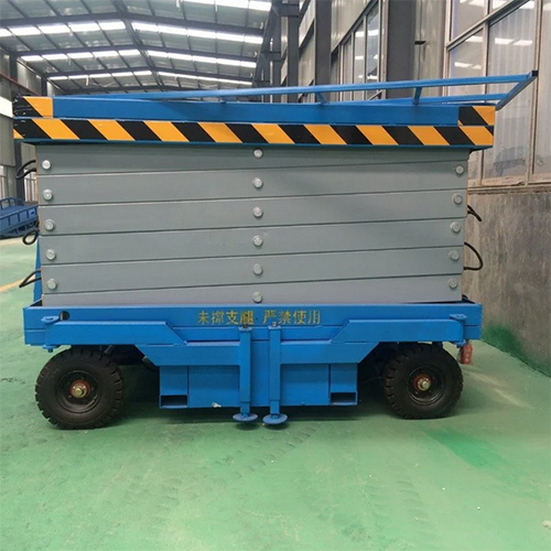 2000 Kg High Rise Mobile Scissor Lift