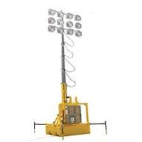 SKID Mounted Light Tower with 30ft. Mast