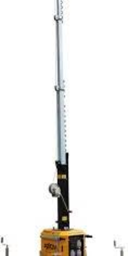 SKID Mounted Light Tower with 30ft. Mast