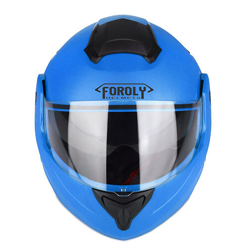 Adien Flip Sunvisor Vents Flip Up Blue Helmet