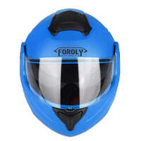 Adien Flip Sunvisor Vents Flip Up Blue Helmet - Material: Plastic