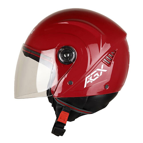 Aura Open Face Polycarbonate Visor Pink Helmet - Temperature Range: As Per Industry Stand Celsius (Oc)