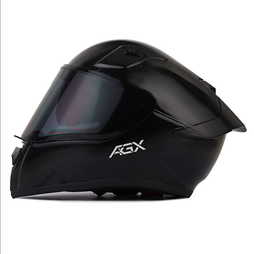 Bolt Black Full Face Smoke Visor Spoiler Sunvisor Helmet