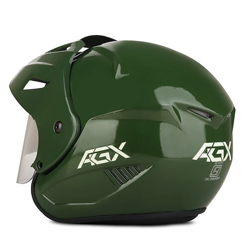 Mens Rado All Black Full Face Smoke Visor Helmet