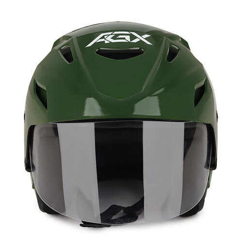 Mens Rado All Black Full Face Smoke Visor Helmet