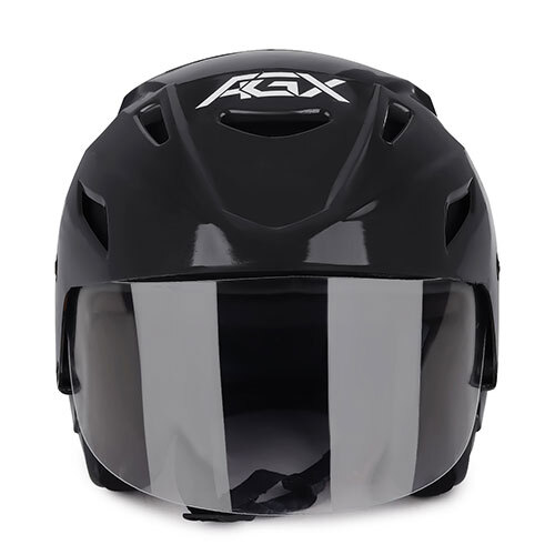 Rado All Black Full Face Smoke Visor Safety Helmet