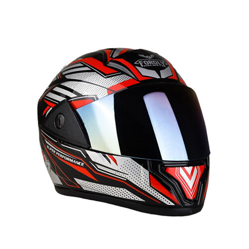 Rado D2 Full Face Rainbow Visor Safety Helmet