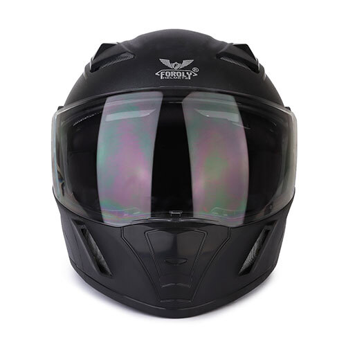 Thunder Flip Sunvisor Vents Flip Up Black Helmet