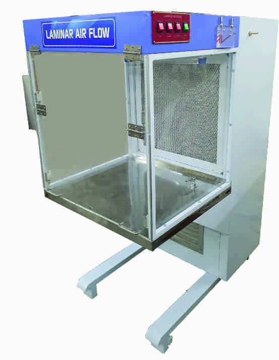 Laminar Airflow Scientific Instrument - Color: Silver