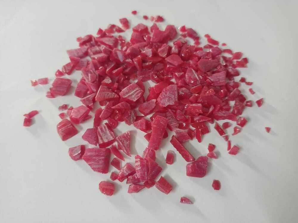 Blue opaque glass chips and aggregate for premium terrazzo recidential flooring