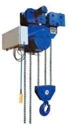 10 Ton Electric Indef Chain Hoist - Color: Blue
